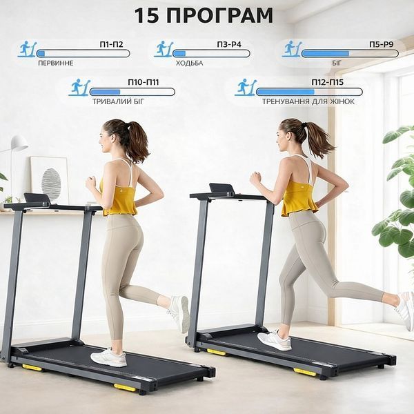 Бігова доріжка Novonova SY-T2712 до 12 км, год 120 кг 17145 фото
