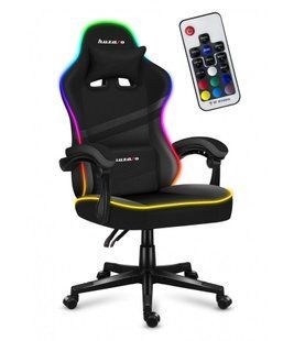 Huzaro Force 4.4 RGB, тканинне ігрове крісло 4.4 RGB Black фото