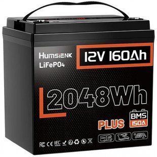 LiFePO4 акумулятор Humsienk 12V 160Ah 2048 Вт&middot;год 17292 фото