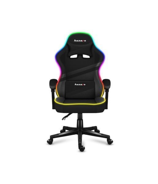 Huzaro Force 4.4 RGB, тканинне ігрове крісло 4.4 RGB Black фото