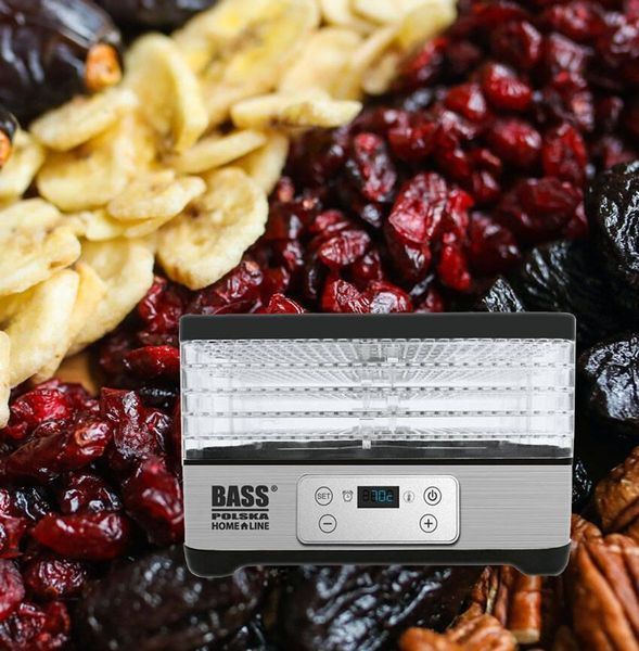 Сушка для фруктів Bass Polska BH-10603 300 Вт 5 лотків BH 10603 фото