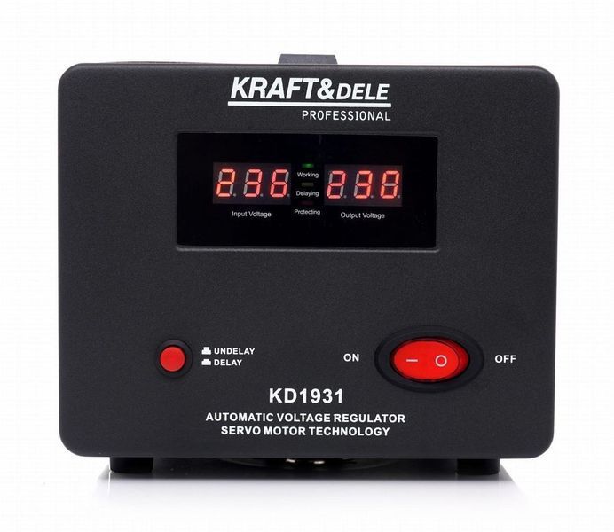 Стабілізатор напруги Kraft&Dele KD1931 1000VA 230 В KD1931 фото