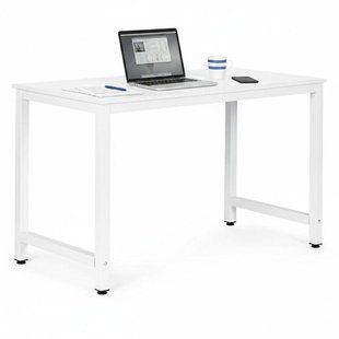 Стіл комп'ютерний ModernHome ELITE 120х60 см білий 5905817011209 фото