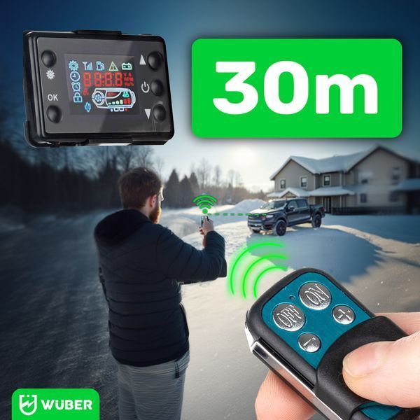 Автономний дизельний обігрівач (Webasto) Wuber 5 кВт 12 В W16022 фото