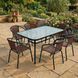 Комплект садових меблів Kontrast Garden-6 Brown 6 осіб Garden-6 Brown фото 1