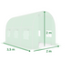 Садова теплиця 7 м&sup2; 3,5&times;2&times;2 м армована UV-4 зелена 1481 фото 15