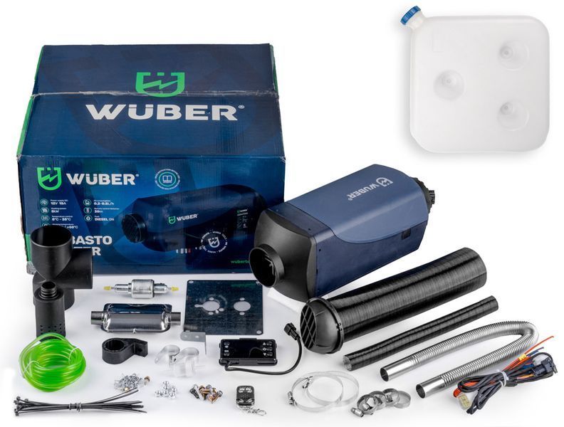 Автономний дизельний обігрівач (Webasto) Wuber 5 кВт 12 В W16022 фото