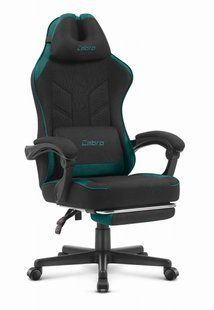 Крісло Cabro C504 Black-Green дихаюча тканина 150 кг 5907196010279 фото