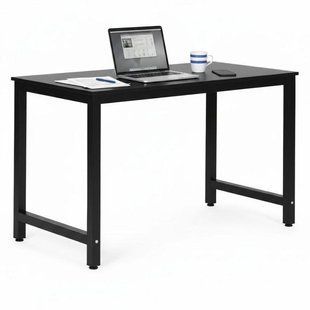 Стіл комп'ютерний ModernHome ELITE 120&times;60 см МДФ чорний 5905817011162 фото