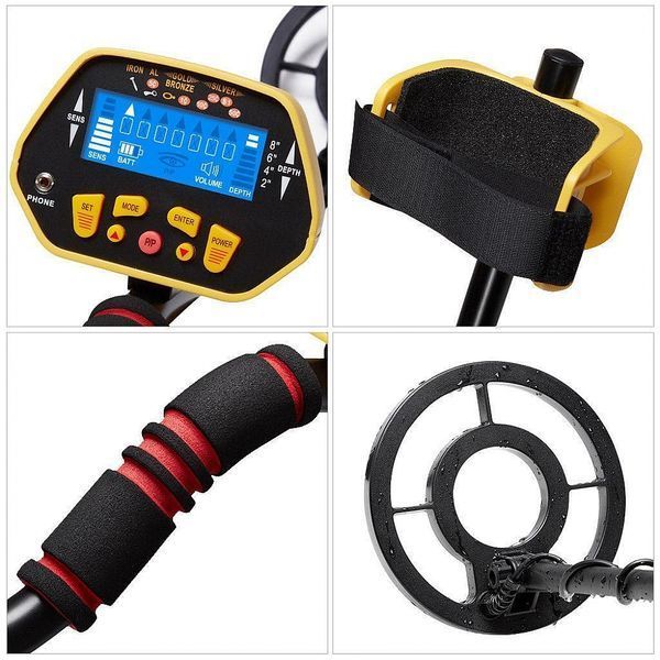Металошукач Treker GC-1028 21 см котушка 7 металів 9756-01 фото