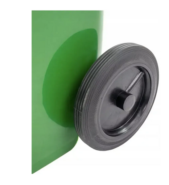 Сміттєвий бак Mirpol GT-240H 240 л HDpe зелений GT-240H zielony фото
