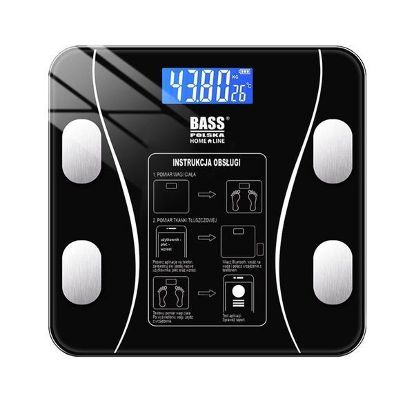 Ваги підлогові Bass Polska BH 10101 180 кг Bluetooth BH 10101 фото