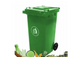Сміттєвий бак Mirpol GT-240H 240 л HDpe зелений GT-240H zielony фото 2