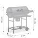 Вугільний гриль MultiGarden XXL BBQ0370 70x35 см RIL-SK29A фото 8