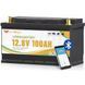 LiFePO4 100Ah 12V 1280Wh Акумулятор FLYFOREE з Bluetooth та BMS для систем резервного та автономного живлення будинку 17113 фото 1