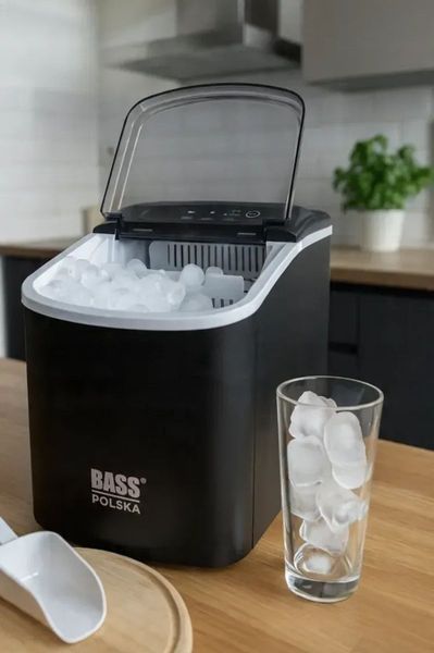 Льодогенератор Bass Polska BH 10001 12 кг, 24 год чорний BH 10001 фото