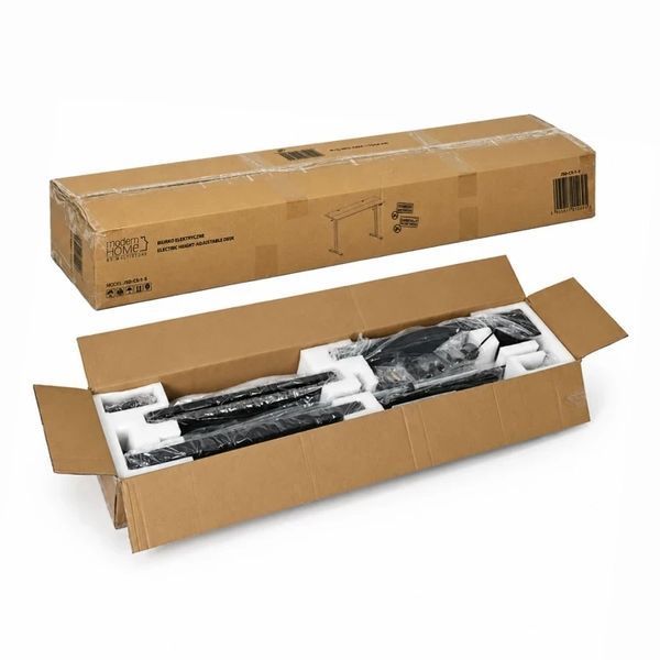 Стіл ModernHome Nord Black 140x60 см електричний 5905817012671 фото