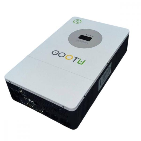 5 кВт+5 кВт LiFePO4 Комплект резервного живлення Інвертор Gootu+Акумулятор Supcelion LCD Touch Screen, parallel function 17991-01 фото