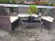 Садові меблі Garden Line SAD1408 комплект 4 шт коричневий SAD1408-pk фото 4