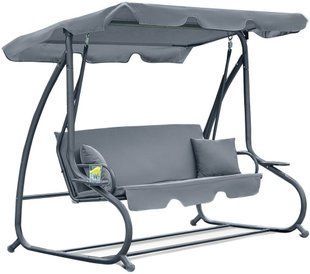 Садова гойдалка-лежак FunFit Relax Plus 3 місна 230&times;127 см 1604 фото