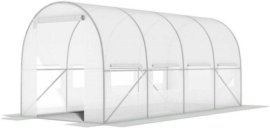 Плівка для теплиці 10 м&sup2; армована 140 г, м&sup2; біла 1633 фото