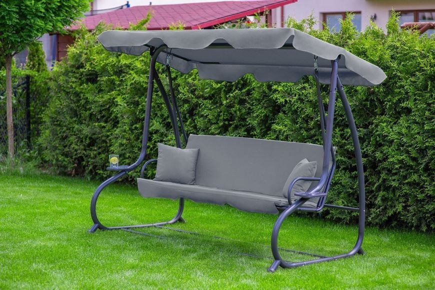 Садова гойдалка-лежак FunFit Relax Plus 3 місна 230&times;127 см 1604 фото