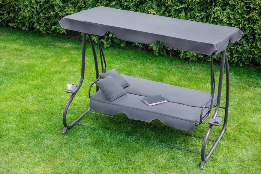 Садова гойдалка-лежак FunFit Relax Plus 3 місна 230&times;127 см 1604 фото