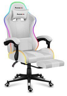 Комп'ютерне крісло Huzaro Force 4.7 RGB White Force 4.7 RGB White фото