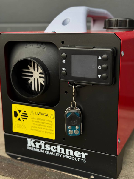 Автономний дизельний обігрівач Krischner KR-1234 WEBASTO потужністю 12 кВт з пультом ДК KR-1234 фото