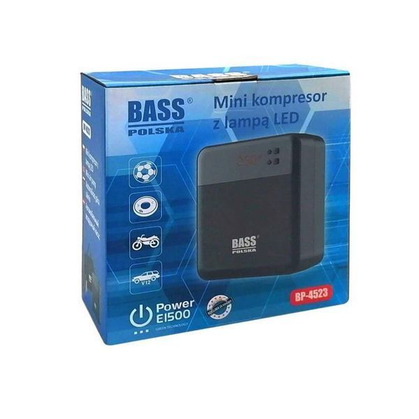 Компресор автомобільний Bass Polska 4523 11 бар 30 л, хв 4523 фото