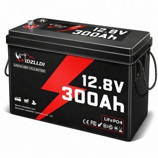 LiFePO4 12V 300Ah Акумулятор Idzlldi BMS, для для резервного живлення будинку, квартири 17124 фото