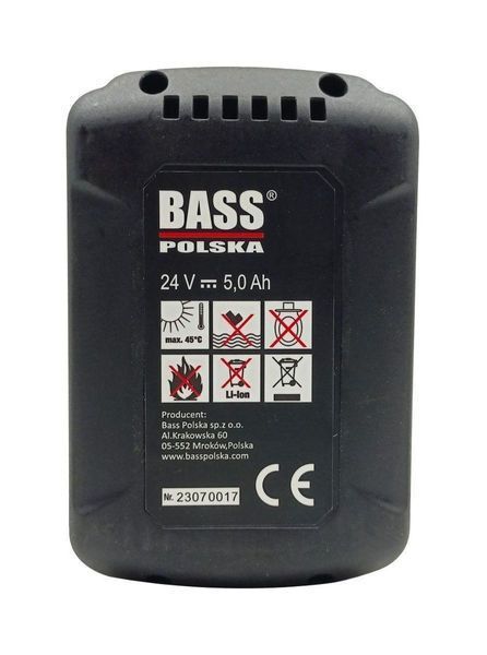 Акумулятор Bass Polska 5836 24 В 5.0 А&middot;год for інструментів 5836 фото