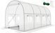 Садова теплиця 10 м&sup2; 4&times;2,5&times;2 м армована плівка UV-4 біла 1560 фото 15