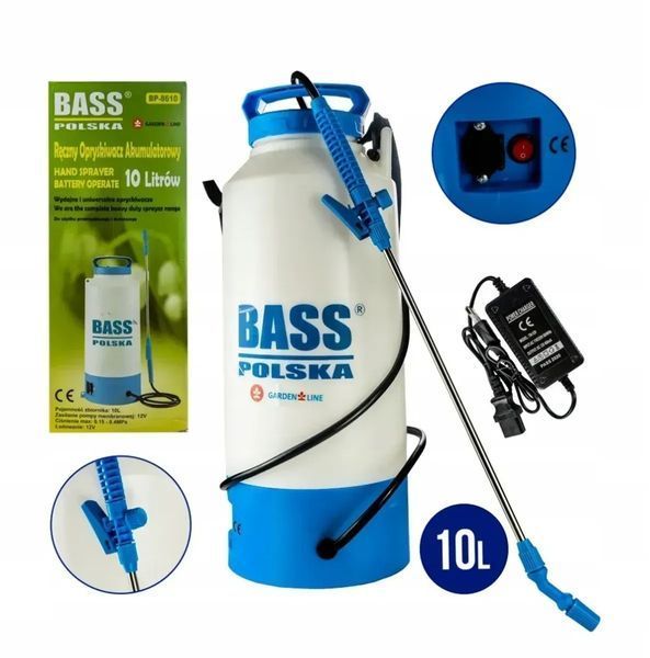 Оприскувач акумуляторний Bass Polska BH 8610 10 л 12 В 8610 фото