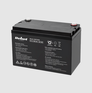 Гелевий акумулятор Rebel BAT0416 100 А&middot;год 12 В BAT0416 фото