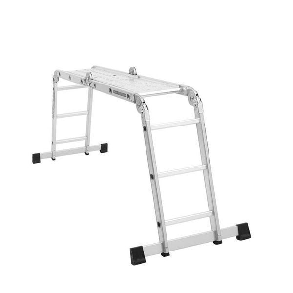 Драбина алюмінієва Kraft&Dele KD4070 4x3 346 см 150 кг KD4070 фото