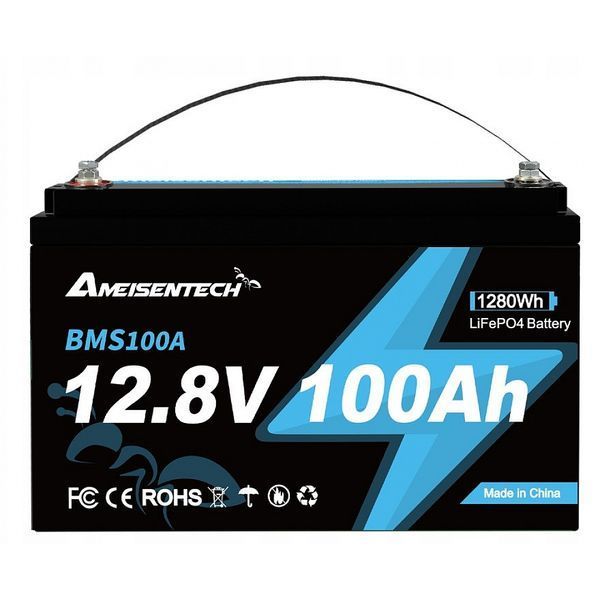 Акумулятор LiFePO4 Ameisentech A121 12V 100Ah 1280Wh 18195-01 фото