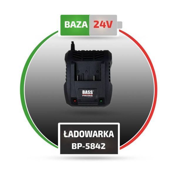 Зарядний пристрій Bass Polska BH-5842 24 В 1,8 А 5842 фото