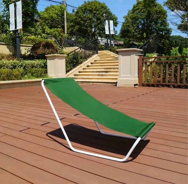 Складаний шезлонг GardenLine LEZ4264 98 х 50 см зелений LEZ4264 фото