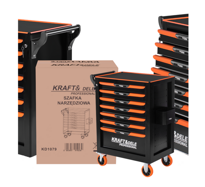 Професійна шафа KRaft&Dele KD1079 7 шухляд 68&times;81&times;46 см KD1079 фото