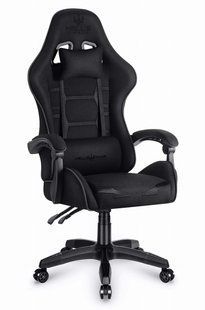 Компьютерное кресло Hell's Chair HC-1008 Black (ткань) 5905496912033 фото