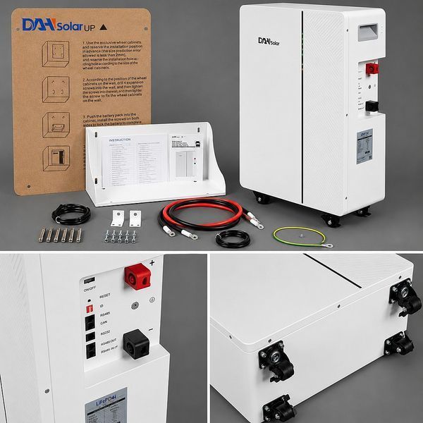 Акумулятор DAH Solar DHN-Lvwes05 5,12 кВт&middot;год 51,2 В 17275 фото