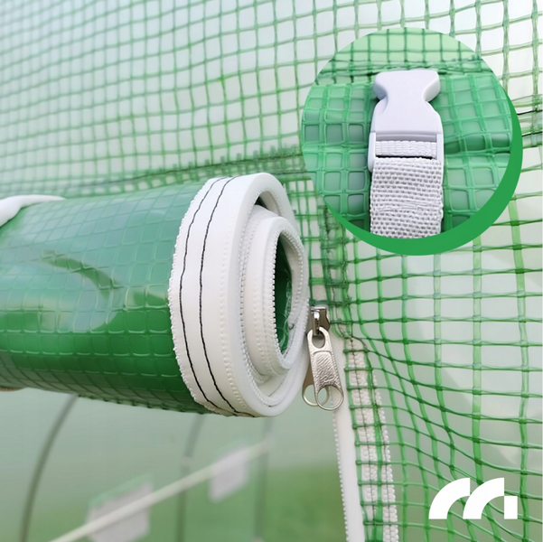 Садова теплиця Maltec Expand 2,5&times;4&times;2 м 10 м&sup2; каркас 19 мм TFO19-2,5X4X2-2-Z фото
