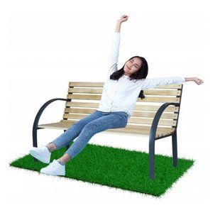 Лавка садова Garden Line MEB2790 120x60x82 см дерев'яна MEB2790 фото