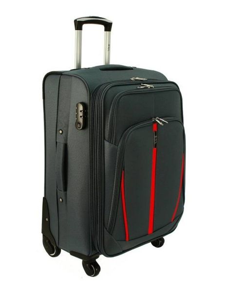 Дорожный тканевый чемодан Rgl s-020 Средний, Серый s-020 фото