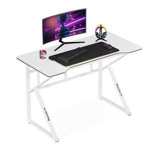 Ігровий комп'ютерний стіл HUzaro HEro 1.6 WHite 120&times;60 см HERO 1.6 WHITE фото