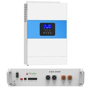 6,5 кВа LiFePO4 Комплект резервного живлення інвертор Daxtromn + акумулятор Pytes 48V 100Ah для квартири, будинку 17132 фото