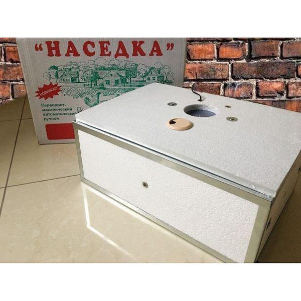 Інкубатор Наседка ІБ-54 54 курячих яйця пінополістирол 10450-01 фото