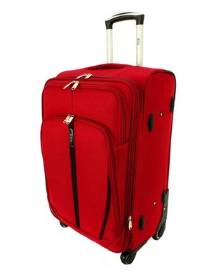 Дорожный тканевый чемодан Rgl s-020 Средний, Красный s-020 фото