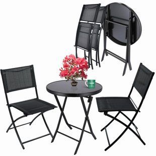 Комплект меблів Kontrast TAsos Black TExteline загартоване скло tasos black фото